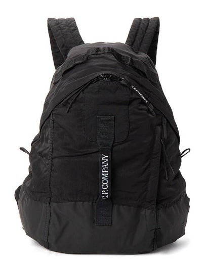 Nylon B Rounded Backpack Black - CP COMPANY - BALAAN 2