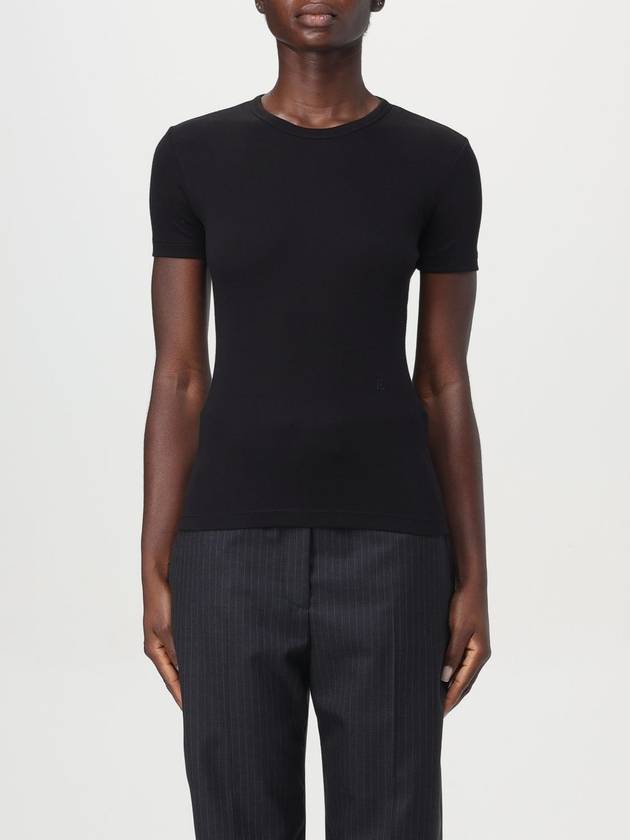 Shrunken Short Sleeve T-Shirt Black - HELMUT LANG - BALAAN 2