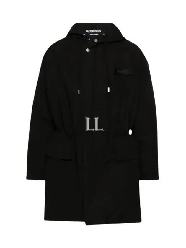 La Marrone Hooded Parka Black - JACQUEMUS - BALAAN 2