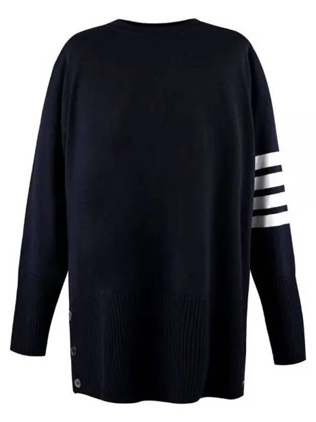 Diagonal Exaggerate Pullover Knit FKA342A Y1002 270280 1146749 - THOM BROWNE - BALAAN 1