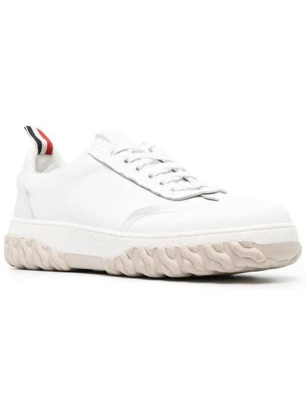 Cable Field Sneakers White - THOM BROWNE - BALAAN 3