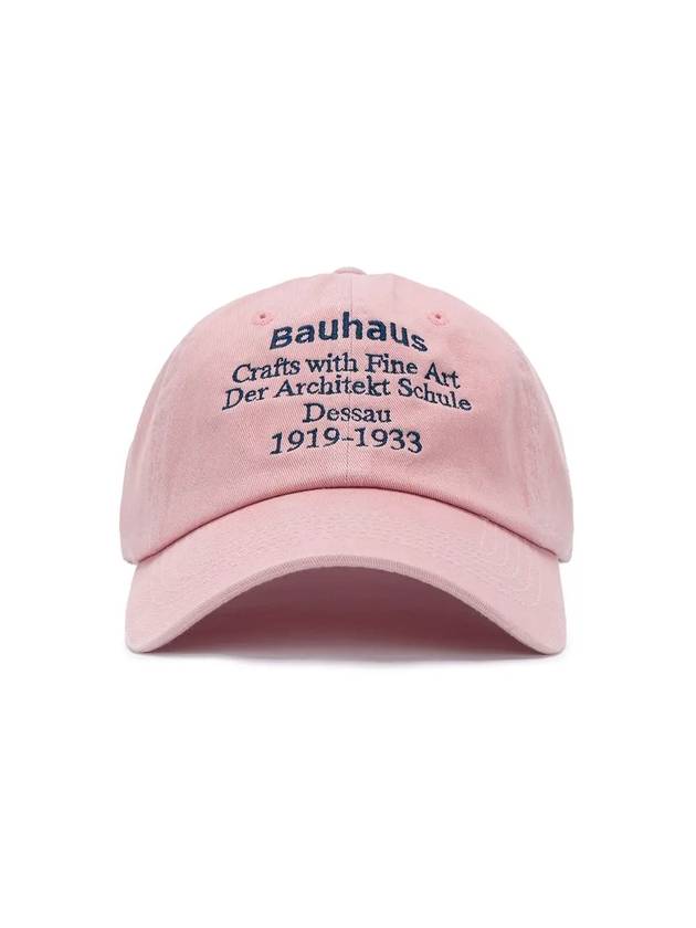 BAUHAUS WASHED BALL CAP PINK - POLYGRAM - BALAAN 2