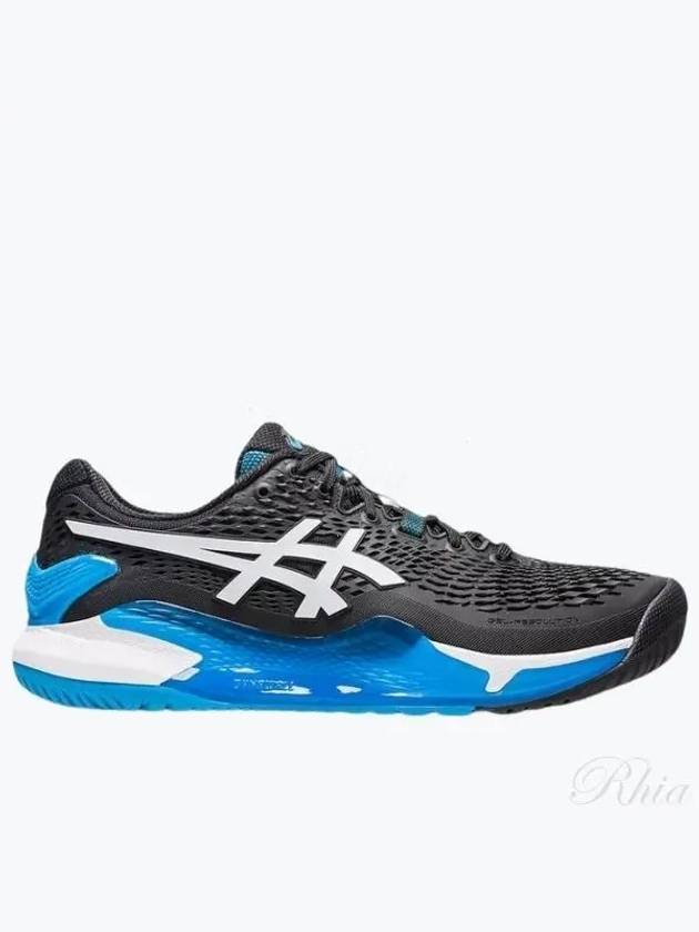 23 Gel Resolution 9 Low Top Sneakers Black Blue - ASICS - BALAAN 2