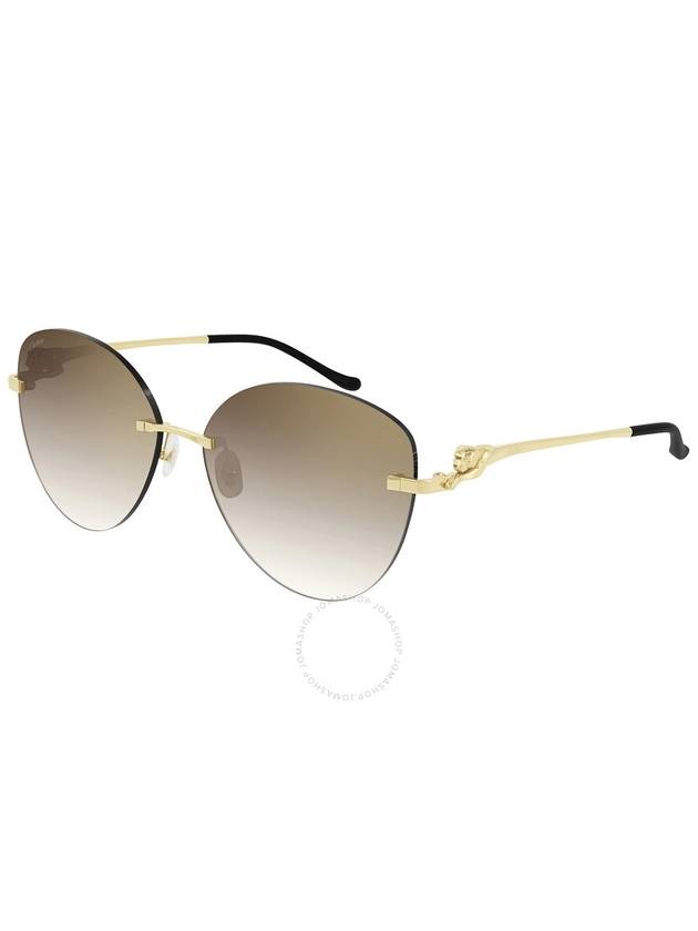 Sunglasses CT0269S 002 GOLD - CARTIER - BALAAN 2