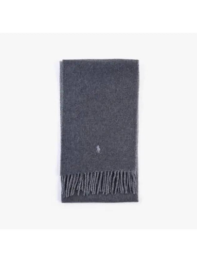 PC0455 036 Pony Reversible Fringe Muffler - POLO RALPH LAUREN - BALAAN 2