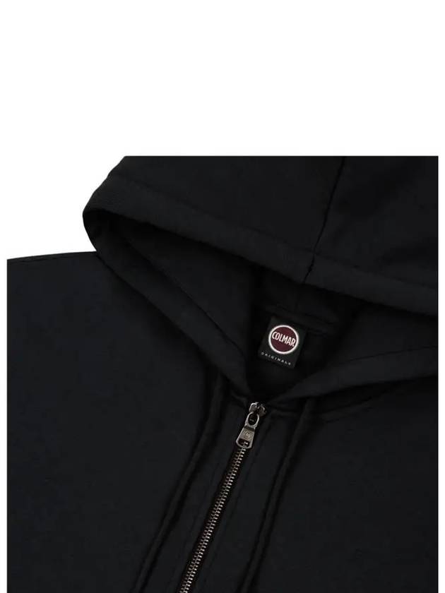 Le Logo Patch Hooded Zip Up Black - COLMAR - BALAAN 5