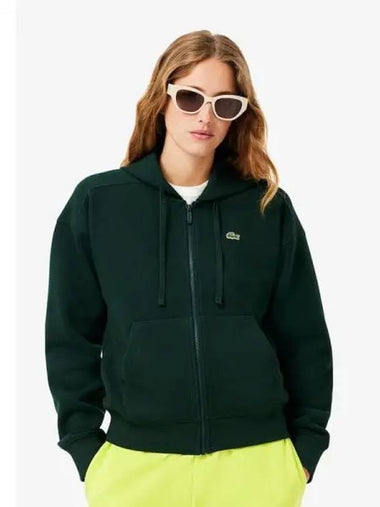 Women s Double Face Pique Hooded Zip Up SF2669 54N YZP Domestic Product GQ2N24081389192 - LACOSTE - BALAAN 1