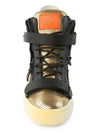 Gold hightop sneakers RM5117 - GIUSEPPE ZANOTTI - BALAAN 4