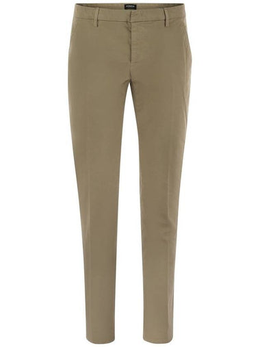 SPIRITISSIMO - Regular chino trousers in light gabardine - DONDUP - BALAAN 1