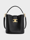 Medium Louise Bag Smooth Calfskin Shoulder Bag Black - CELINE - BALAAN 3