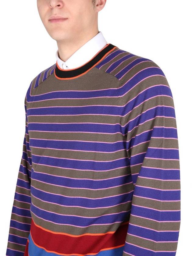 JERSEY WITH STRIPE PATTERN - PAUL SMITH - BALAAN 5