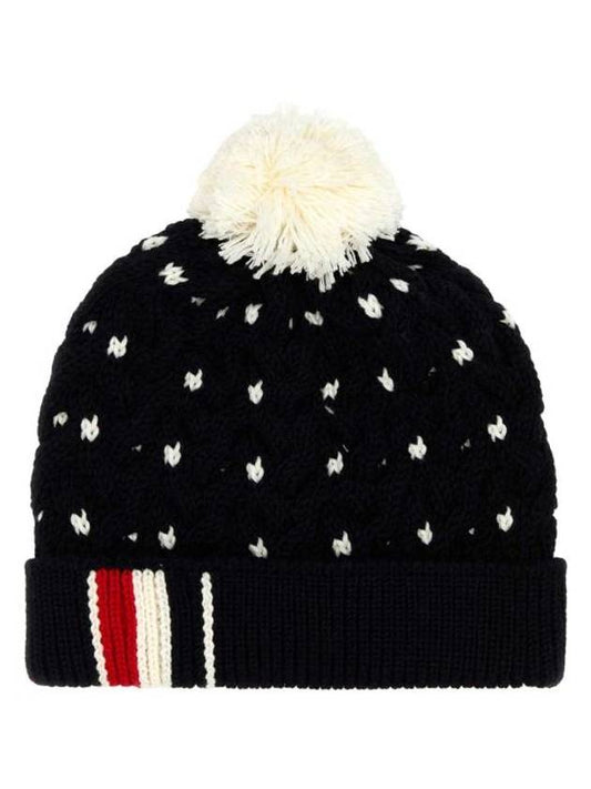 Hat UKH042AY1024 415 Blue - THOM BROWNE - BALAAN 1