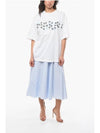 Daisy Logo Short Sleeve T-Shirt White - MARNI - BALAAN 5