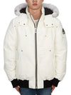 Original Ballistic Bomber Padded White - MOOSE KNUCKLES - BALAAN 3