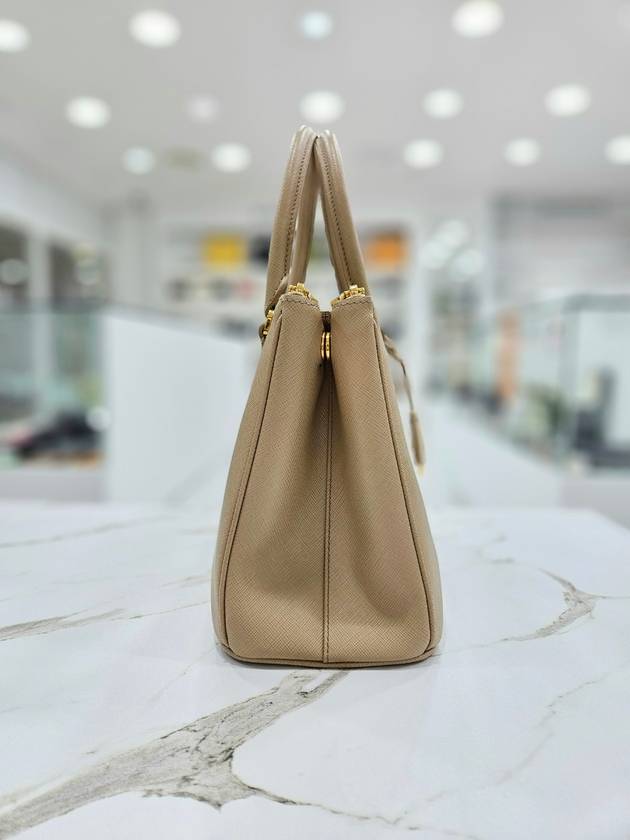 Galleria Saffiano Medium Tote Bag Sand Beige 1BA863 - PRADA - BALAAN 4