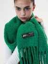 Wool Boucle Muffler Green - MSKN2ND - BALAAN 5