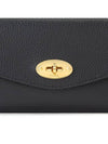 Darley Small Classic Grain Medium Wallet Black - MULBERRY - BALAAN 6