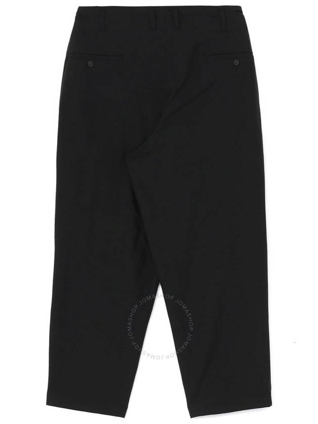 Wool Blend Wide Pants - YOHJI YAMAMOTO - BALAAN 3