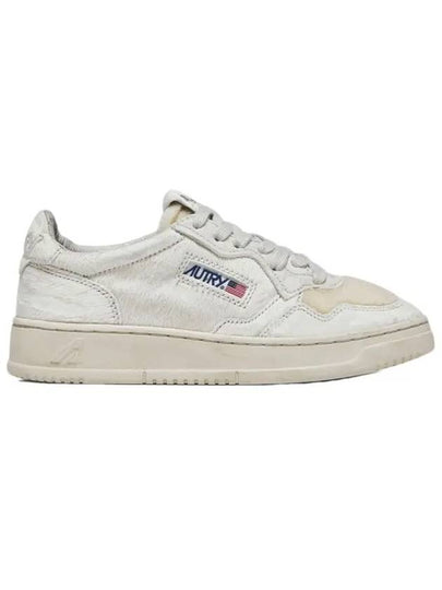 Medalist Pony Skin Low Top Sneakers White - AUTRY - BALAAN 2