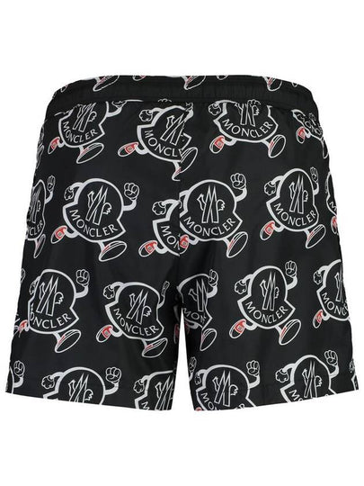 Moncler Printed Swim Shorts - MONCLER - BALAAN 2