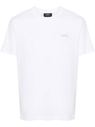 Nolan Short Sleeve T-Shirt White - A.P.C. - BALAAN 1