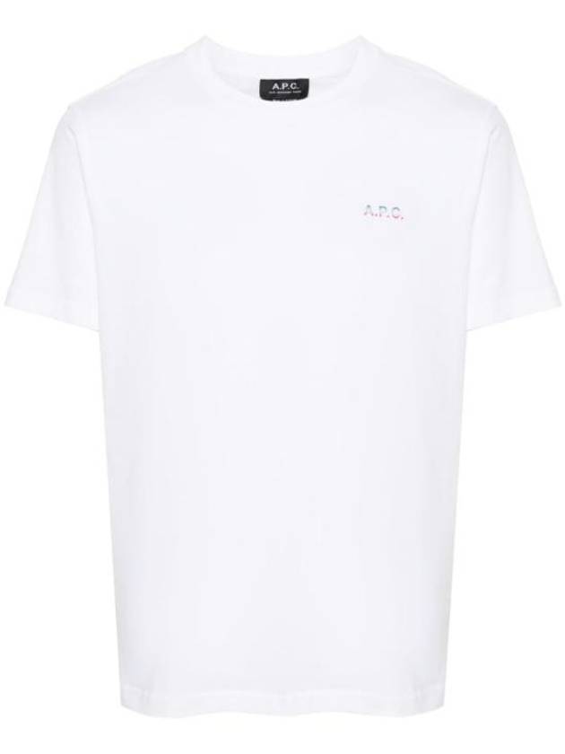 Nolan Short Sleeve T-Shirt White - A.P.C. - BALAAN 1