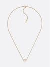 Claire D Rune White Crystal Necklace Gold - DIOR - BALAAN 2