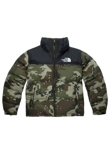 1996 Novelty Nuptse Jacket Woodland Camo The North Face - THE NORTH FACE - BALAAN 1