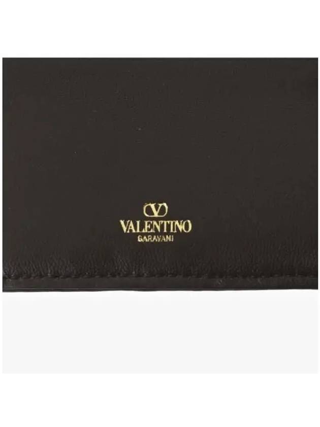 Valentino 5W2P0Z41 GXB 6ZN P0Z41 Twal Iconography Card Wallet - RED VALENTINO - BALAAN 5