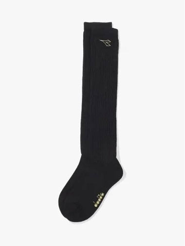 Diadora Crosscoat Soft Knee Socks BLACK - DIADORA - BALAAN 1