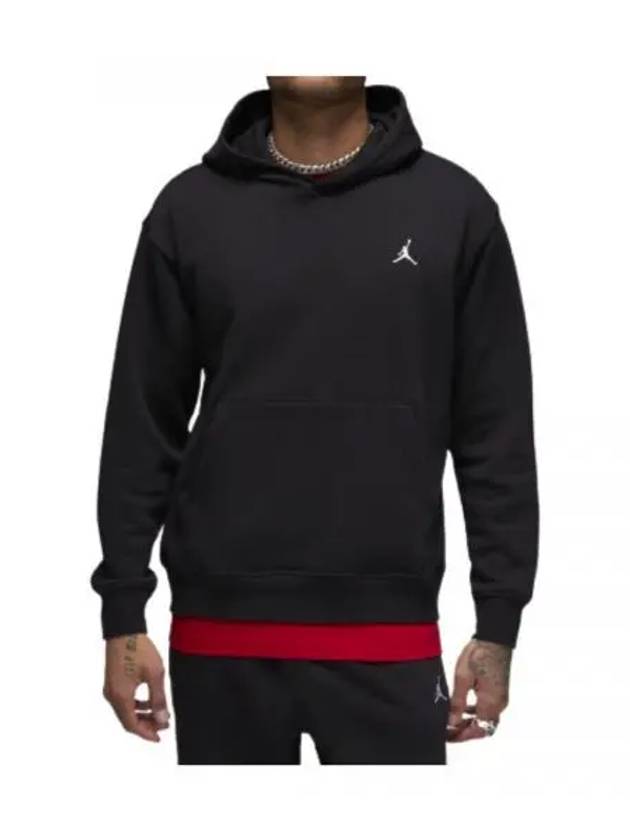 Jordan Essioncell Fleece Hoodie Black - NIKE - BALAAN 2