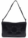 Cassette Strap Shoulder Bag Black - BOTTEGA VENETA - BALAAN 5