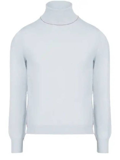 Women's Work In Progress Turtleneck Pale Blue - MAISON MARGIELA - BALAAN 2