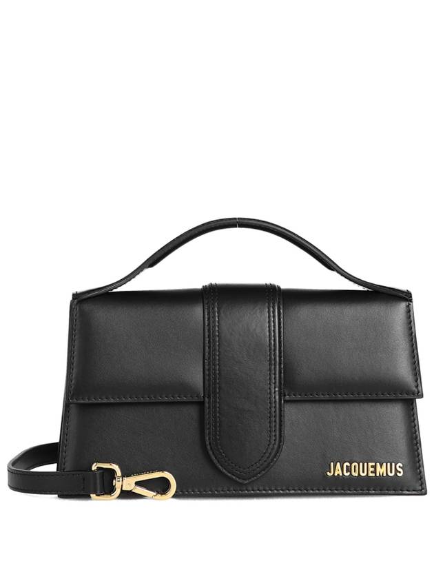Le Grand Bambino Leather Tote Bag Black - JACQUEMUS - BALAAN 2