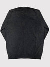 Cashmere Back Stitch Cardigan Grey - MAISON MARGIELA - BALAAN 5