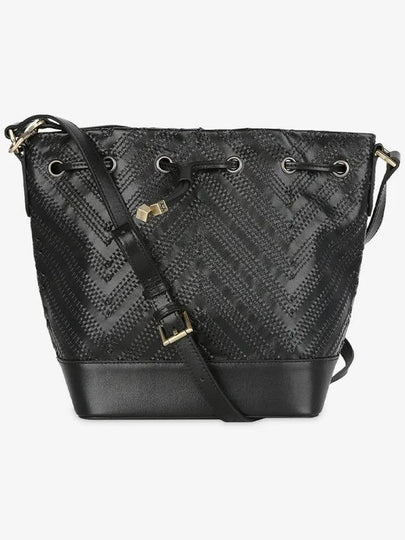 Women's Charlotte Woven Black Cross Bag CHARLOTTE WOVEN - TAMMY & BENJAMIN - BALAAN 2