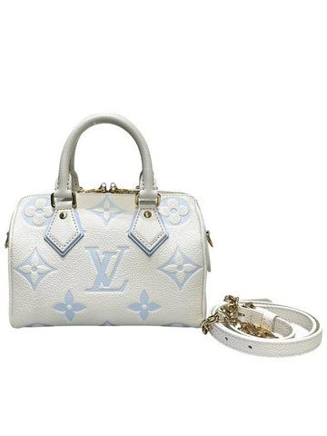 M46883 Creme Empreinte Speedy20 Bandouli re Tote Cross Bag - LOUIS VUITTON - BALAAN 1