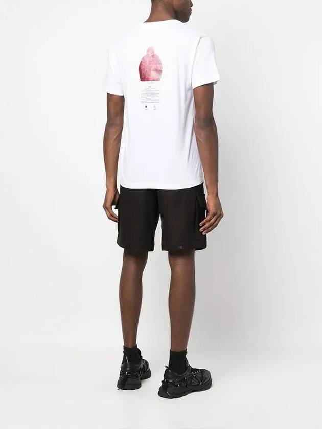 Archibio PVC Print Short Sleeve T-Shirt White - STONE ISLAND - BALAAN 5