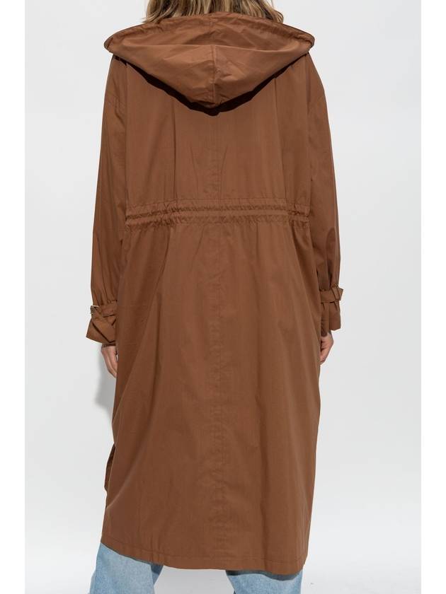 Max Mara Parka With Drawstring Augusta, Women's, Brown - MAX MARA - BALAAN 4