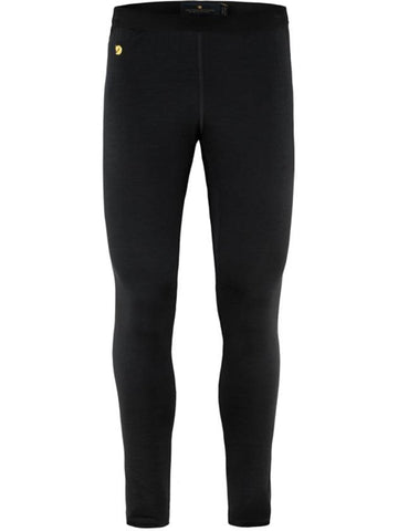 Men's Bergtagen Thinwool Long Leggings Black - FJALL RAVEN - BALAAN 1