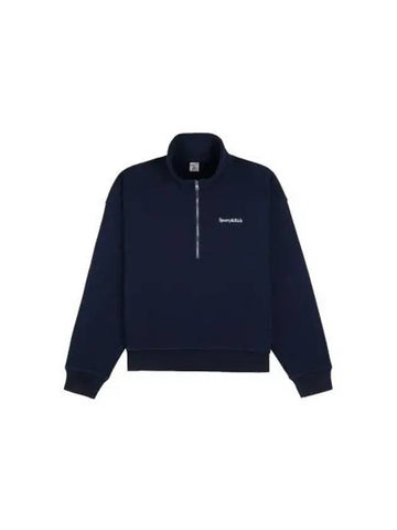 NEW HEALTH QUARTER ZIP QZ621 NAVY - SPORTY & RICH - BALAAN 1