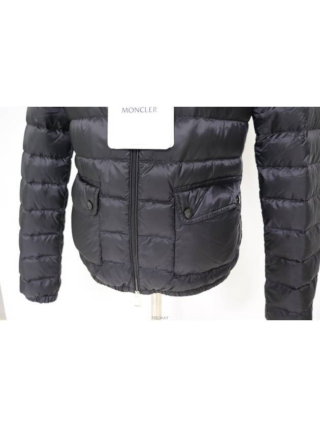 Lans Short Down Padding Black - MONCLER - BALAAN 9