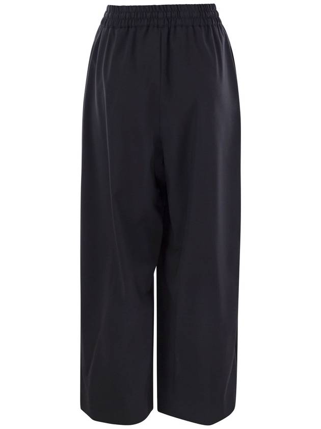 Elmo stretch wool wide pants navy - WEEKEND MAX MARA - BALAAN 3