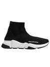 Speed Trainer High Top Sneakers Black - BALENCIAGA - BALAAN 2