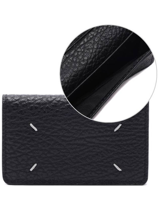 Stitch Card Wallet Black - MAISON MARGIELA - BALAAN 2