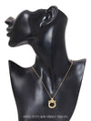 Gancini Pendant Necklace Gold - SALVATORE FERRAGAMO - BALAAN 8