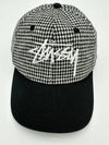 Houndstooth Low Pro Ball Cap Black - STUSSY - BALAAN 5