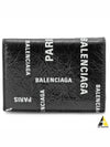 Logo Print Half Wallet Black - BALENCIAGA - BALAAN 2