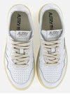 Medalist Leather Low Top Sneakers White - AUTRY - BALAAN 4