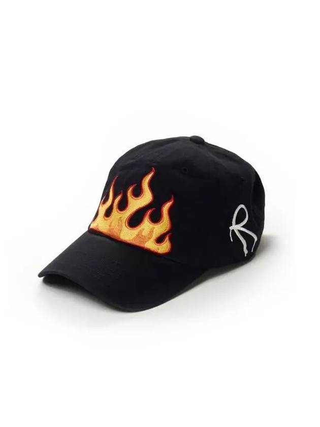 FIRE PIGMENT BIOWAHED BALL CAP BLACK Black 271596 - STIGMA - BALAAN 1